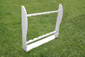Porta canne da pesca 8 posti in legno colore bianco